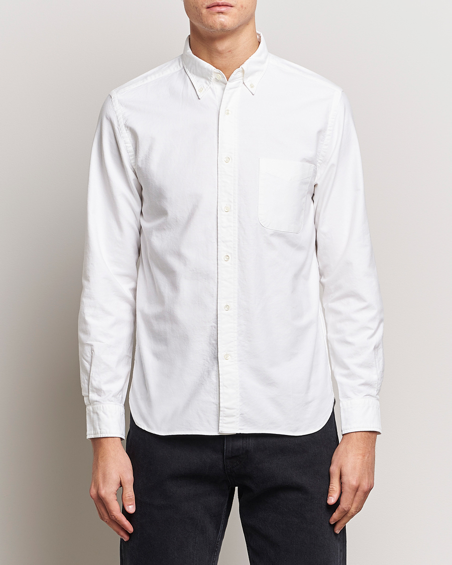 Herren | Oxfordhemden | BEAMS PLUS | Oxford Button Down Shirt White