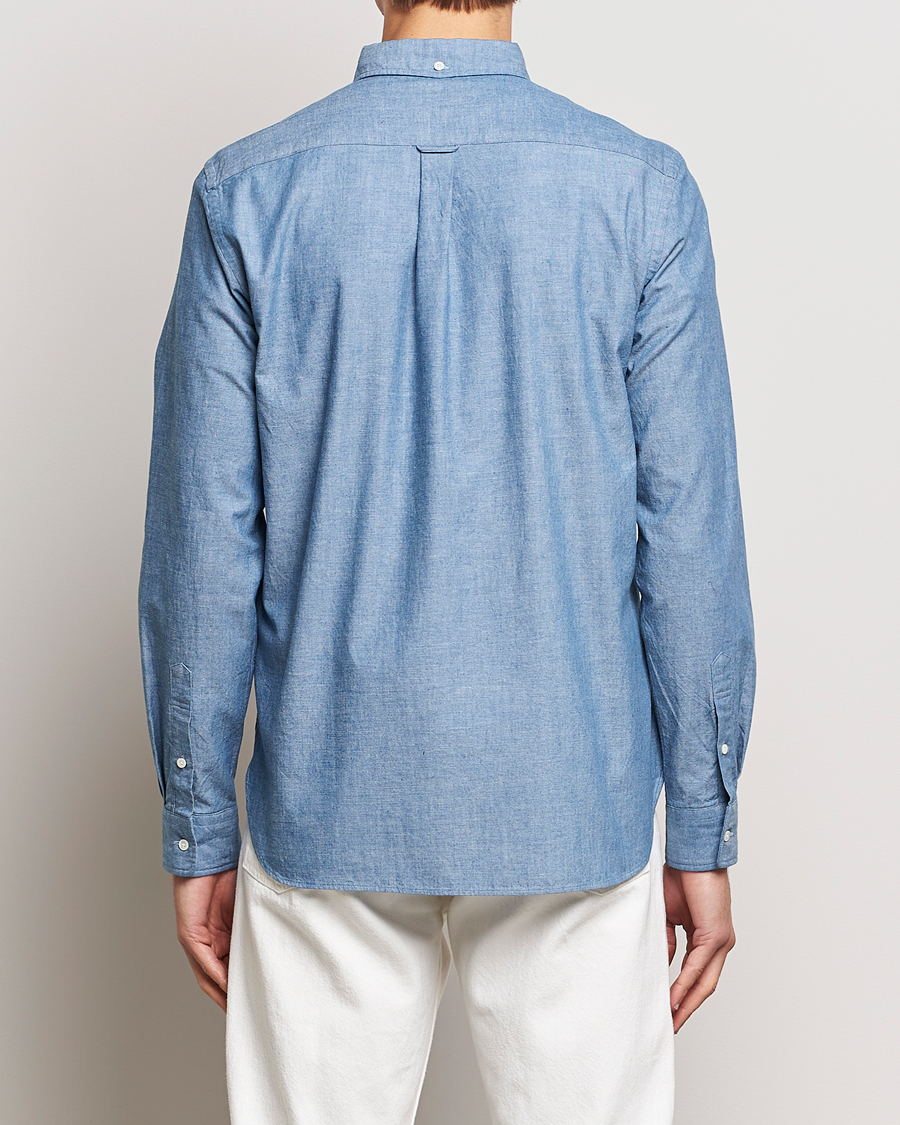 Herren | Hemden | BEAMS PLUS | Chambray Button Down Shirt Light Blue