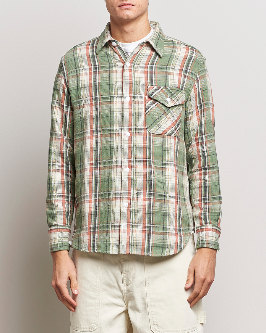 Herren | Hemden | BEAMS PLUS | Dobby Guide Overshirt Pale Green