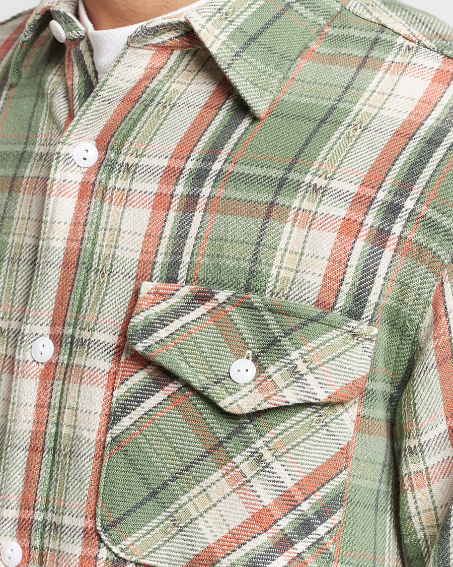 Herren | Hemden | BEAMS PLUS | Dobby Guide Overshirt Pale Green