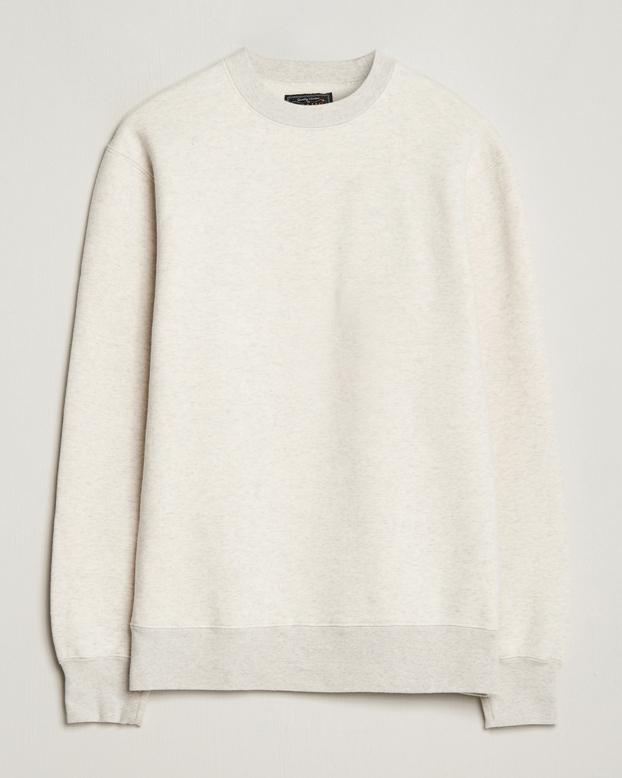 Herren | Pullover | BEAMS PLUS | Japanese Crewneck Sweatshirt Off White