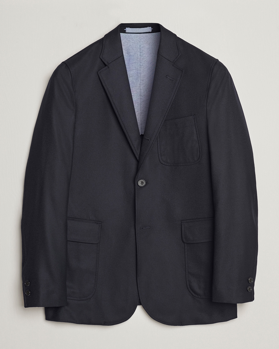 Herren | Sakkos | BEAMS PLUS | Flannel Blazer Navy