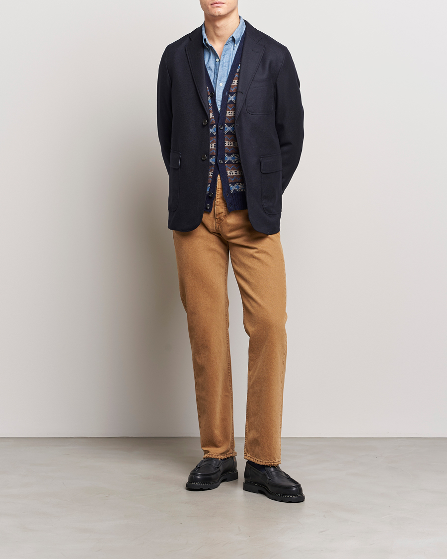 Herren | Sakkos | BEAMS PLUS | Flannel Blazer Navy