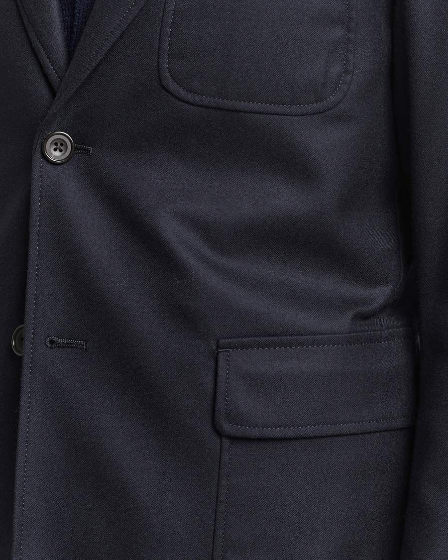 Herren | Sakkos | BEAMS PLUS | Flannel Blazer Navy