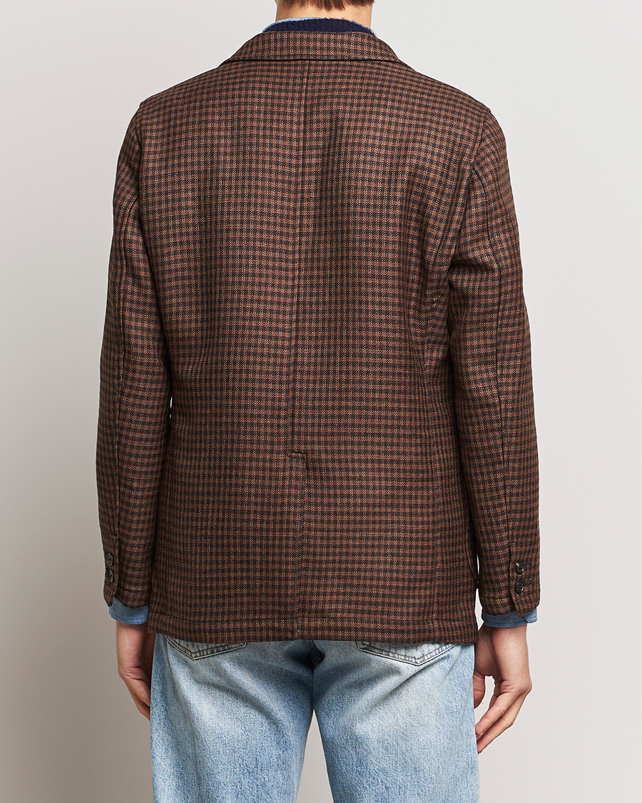 Herren | Sakkos | BEAMS PLUS | Houndstooth Twill Blazer Brown