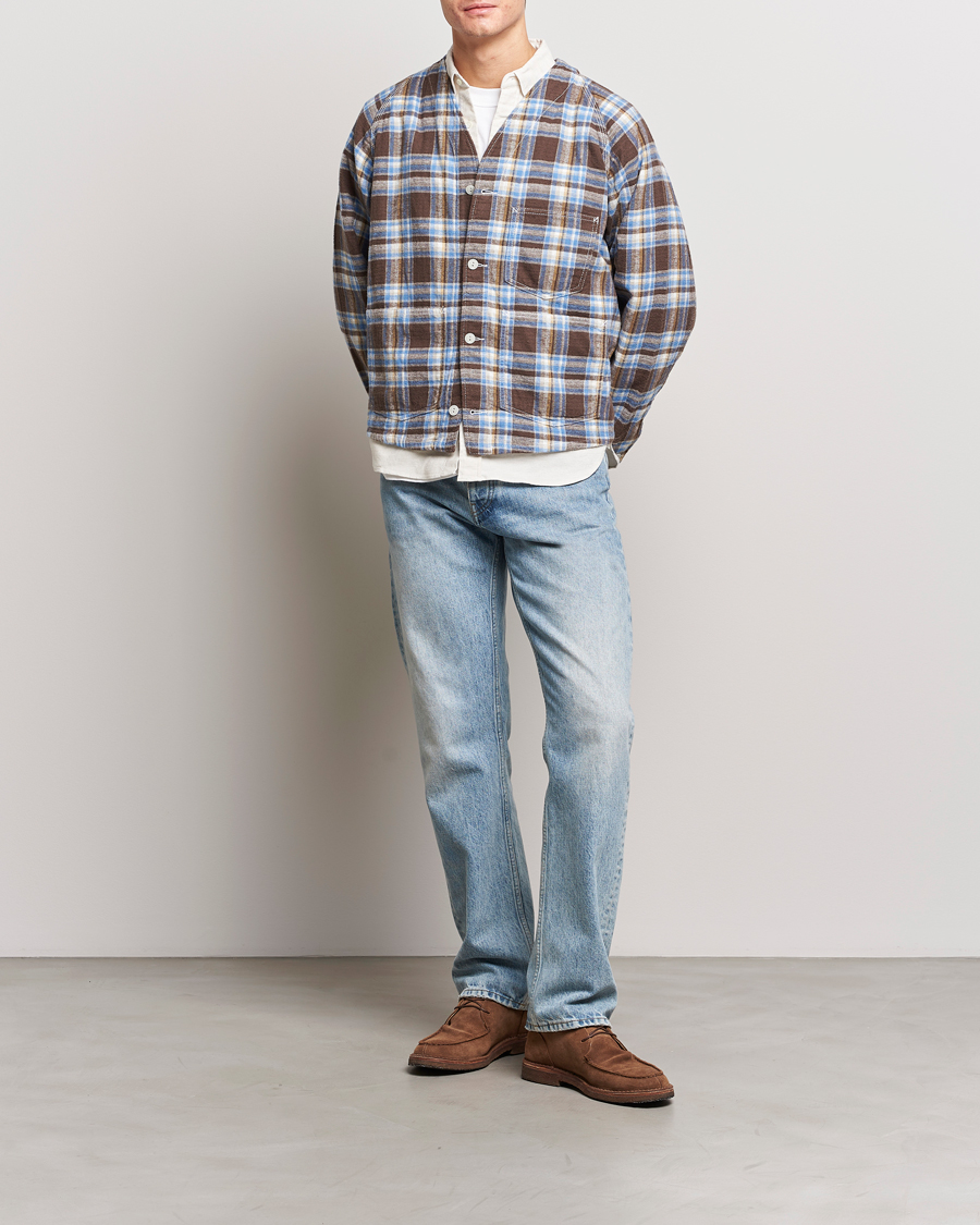 Herren | Jacken | BEAMS PLUS | Engineer Jacket Blue Check