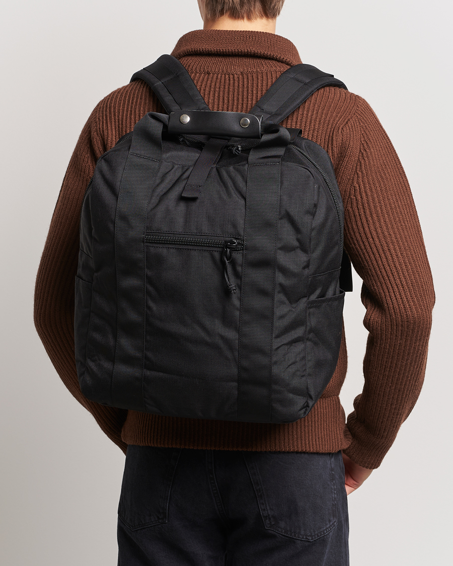Herren | BEAMS PLUS Flight Day Pack Black | BEAMS PLUS | Flight Day Pack Black