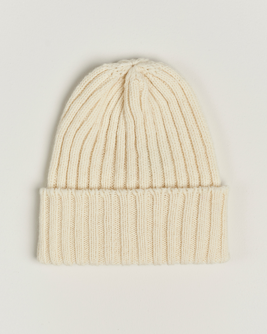 Herren | BEAMS PLUS Wool Watch Hat Natural | BEAMS PLUS | Wool Watch Hat Natural