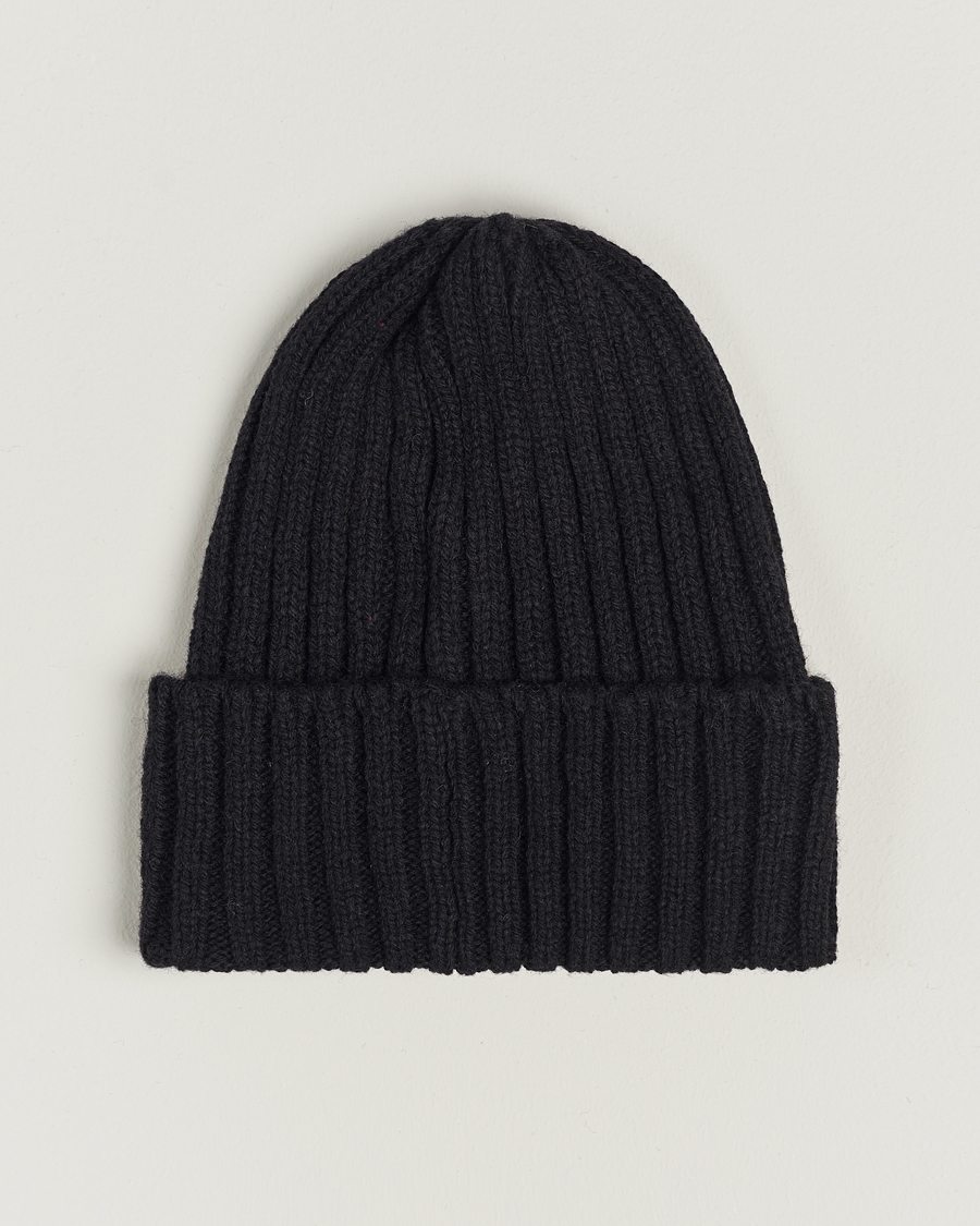 Herren | BEAMS PLUS Wool Watch Cap Black | BEAMS PLUS | Wool Watch Cap Black