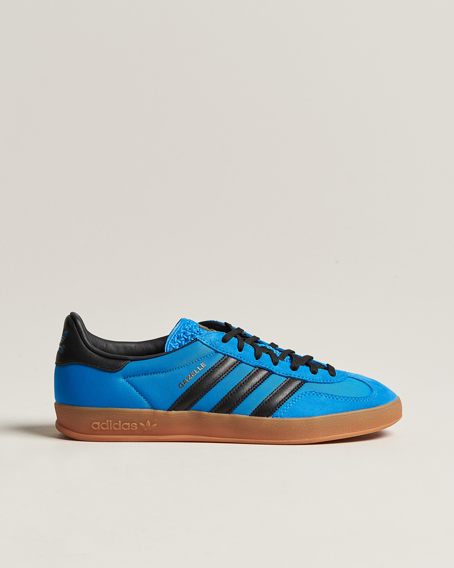 Herren | adidas Originals Gazelle Sneaker Blue/Black | adidas Originals | Gazelle Sneaker Blue/Black