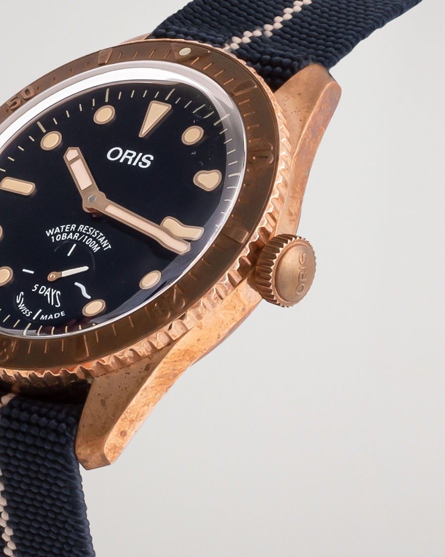 Herren | Oris Pre-Owned Carl Brashear Calibre 401 Limited Edition Steel Blue | Oris Pre-Owned | Carl Brashear Calibre 401 Limited Edition Steel Blue