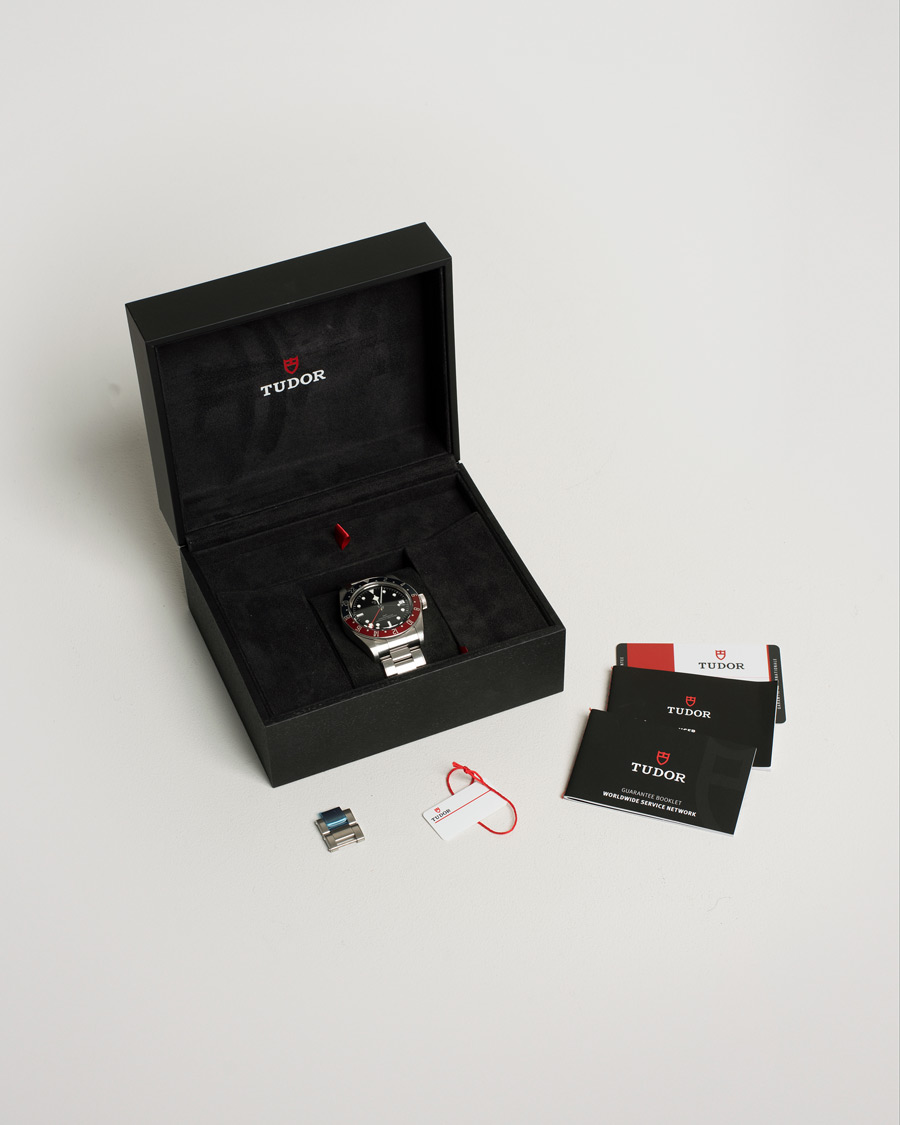 Herren | Tudor Pre-Owned Black Bay GMT 79830 RB Steel Black | Tudor Pre-Owned | Black Bay GMT 79830 RB Steel Black