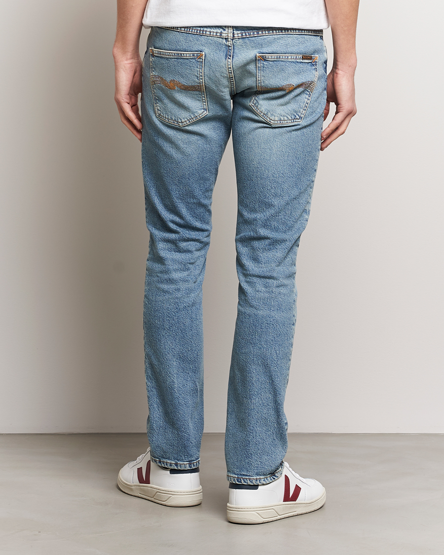 Herren | Jeans | Nudie Jeans | Grim Tim Jeans Blue Smoke