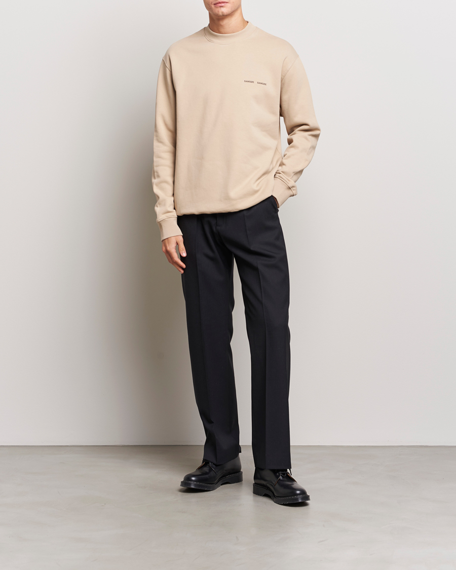 Herren | Pullover | Samsøe Samsøe | Norsbro Crew Neck Sweatshirt Pure Cashmere