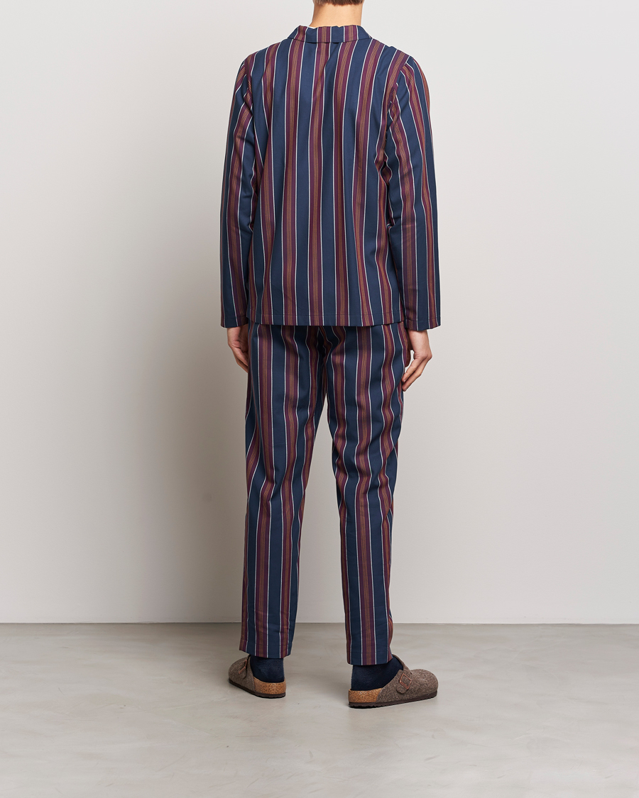 Herren | Schlafanzüge & Bademäntel | Nufferton | Uno Old School Pyjama Set Navy/Orange