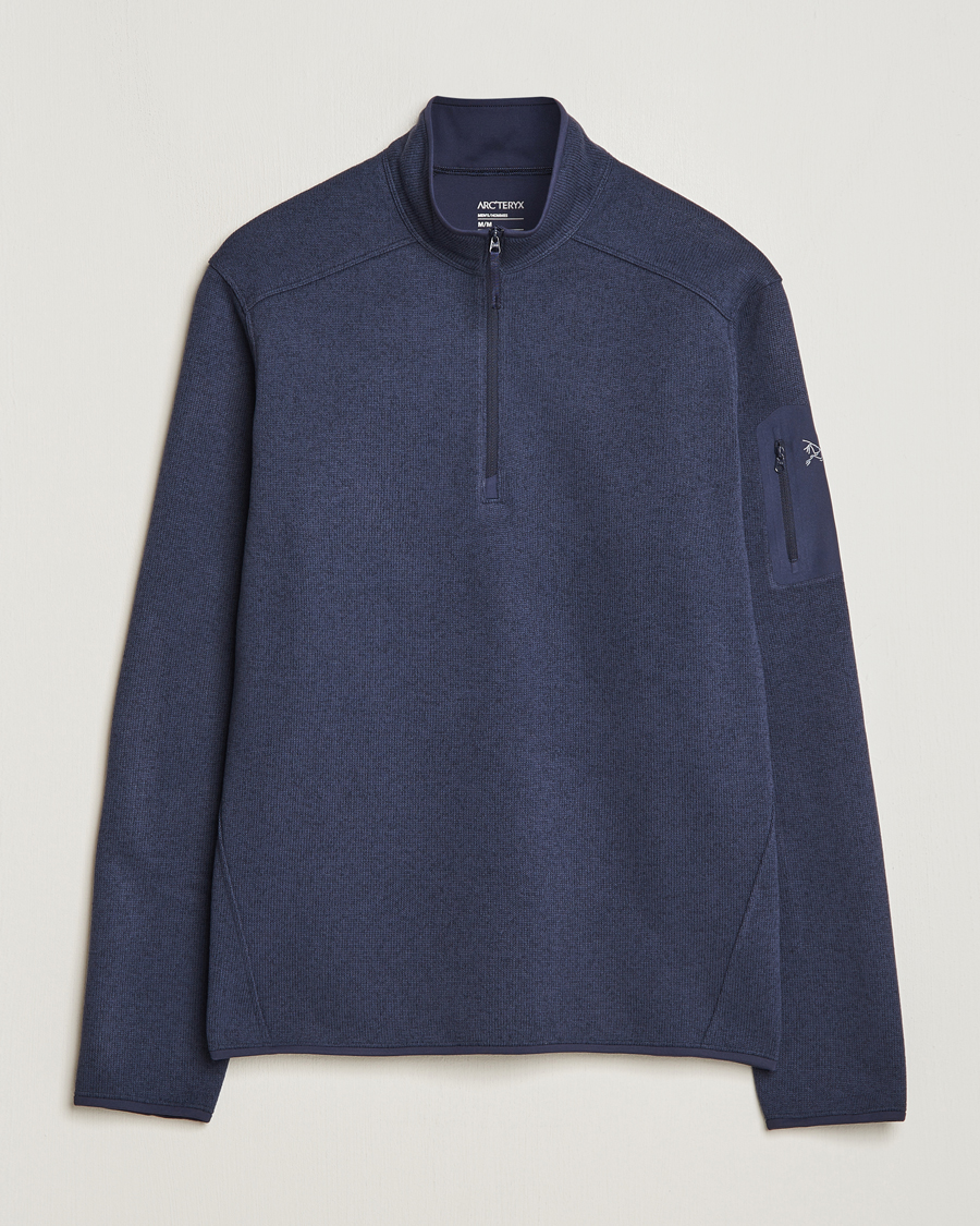 Herren | Pullover | Arc'teryx | Covert Half-Zip Black Sapphire Heather