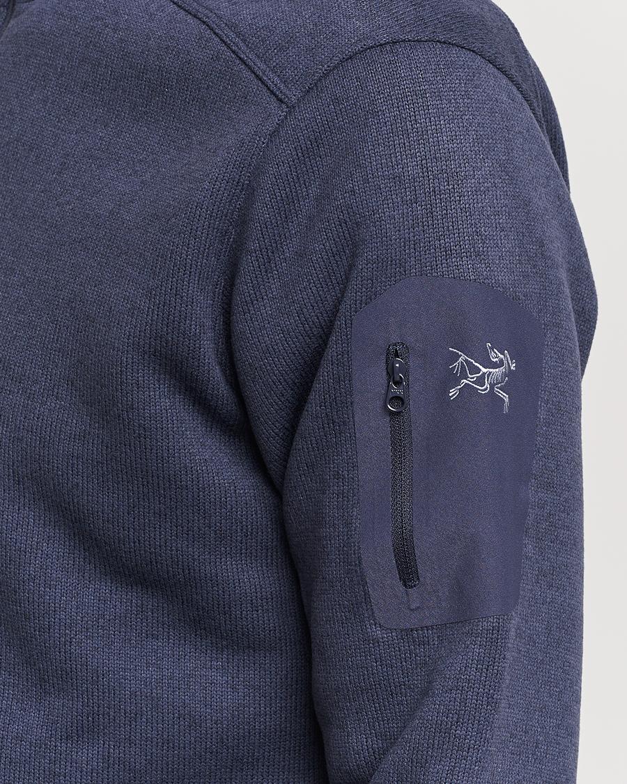 Herren | Pullover | Arc'teryx | Covert Half-Zip Black Sapphire Heather