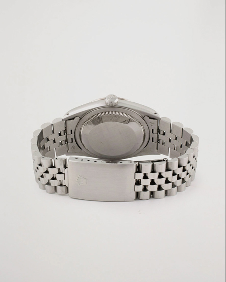 Herren | Rolex Pre-Owned Datejust 16234 Oyster Perpetual Steel Black Steel Black | Rolex Pre-Owned | Datejust 16234 Oyster Perpetual Steel Black Steel Black