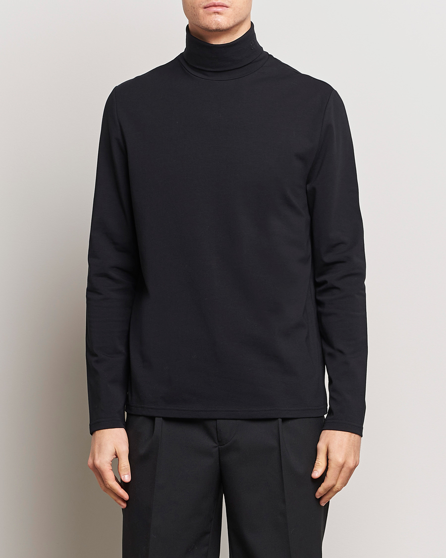 Herren | Pullover | Filippa K | 93 Turtleneck Tee Black