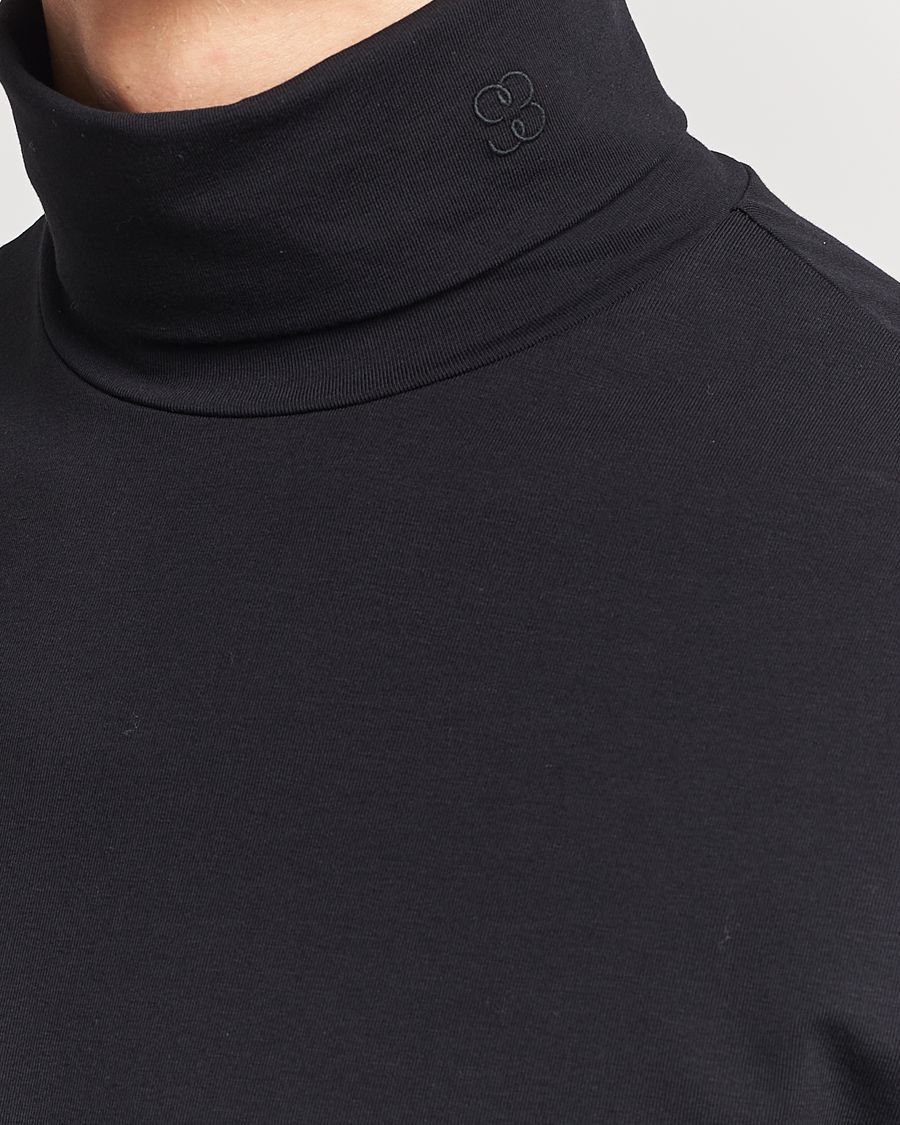 Herren | Pullover | Filippa K | 93 Turtleneck Tee Black