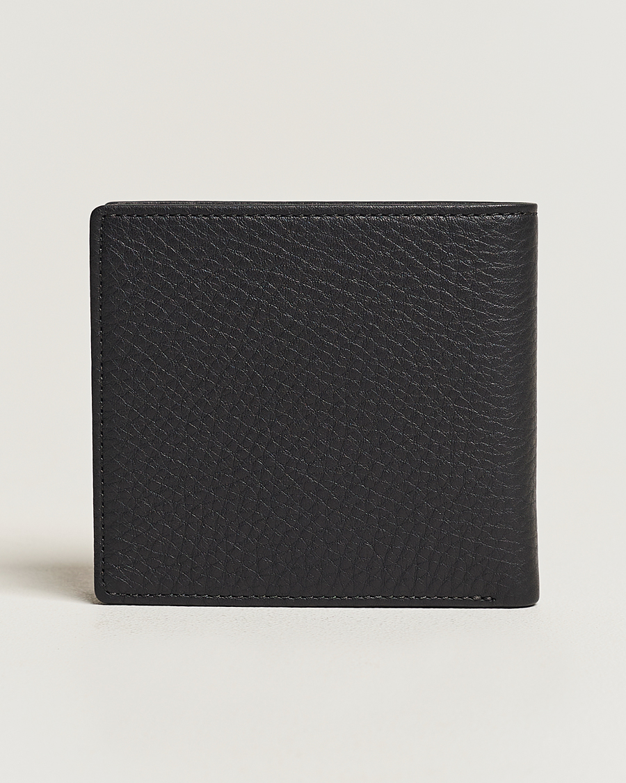 Herren | Canali Grain Leather Wallet Black | Canali | Grain Leather Wallet Black