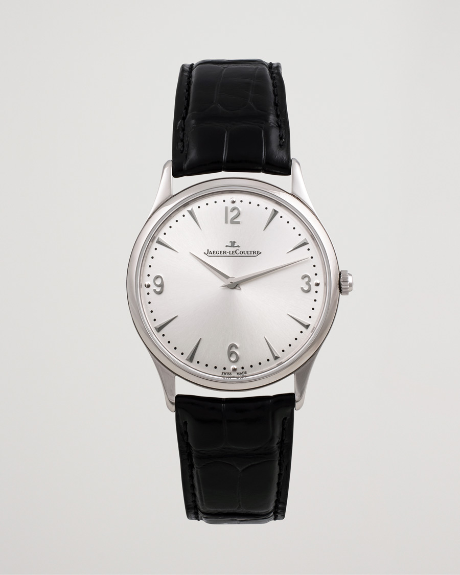 Herren | Jaeger-LeCoultre Pre-Owned Master Ultra Thin 38mm ref 172879S Steel Silver | Jaeger-LeCoultre Pre-Owned | Master Ultra Thin 38mm ref 172879S Steel Silver