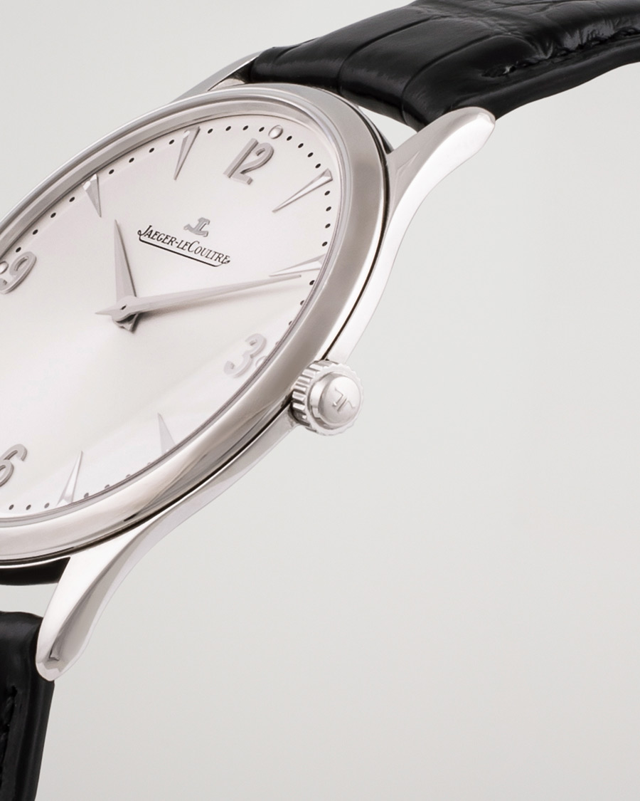 Herren | Jaeger-LeCoultre Pre-Owned Master Ultra Thin 38mm ref 172879S Steel Silver | Jaeger-LeCoultre Pre-Owned | Master Ultra Thin 38mm ref 172879S Steel Silver