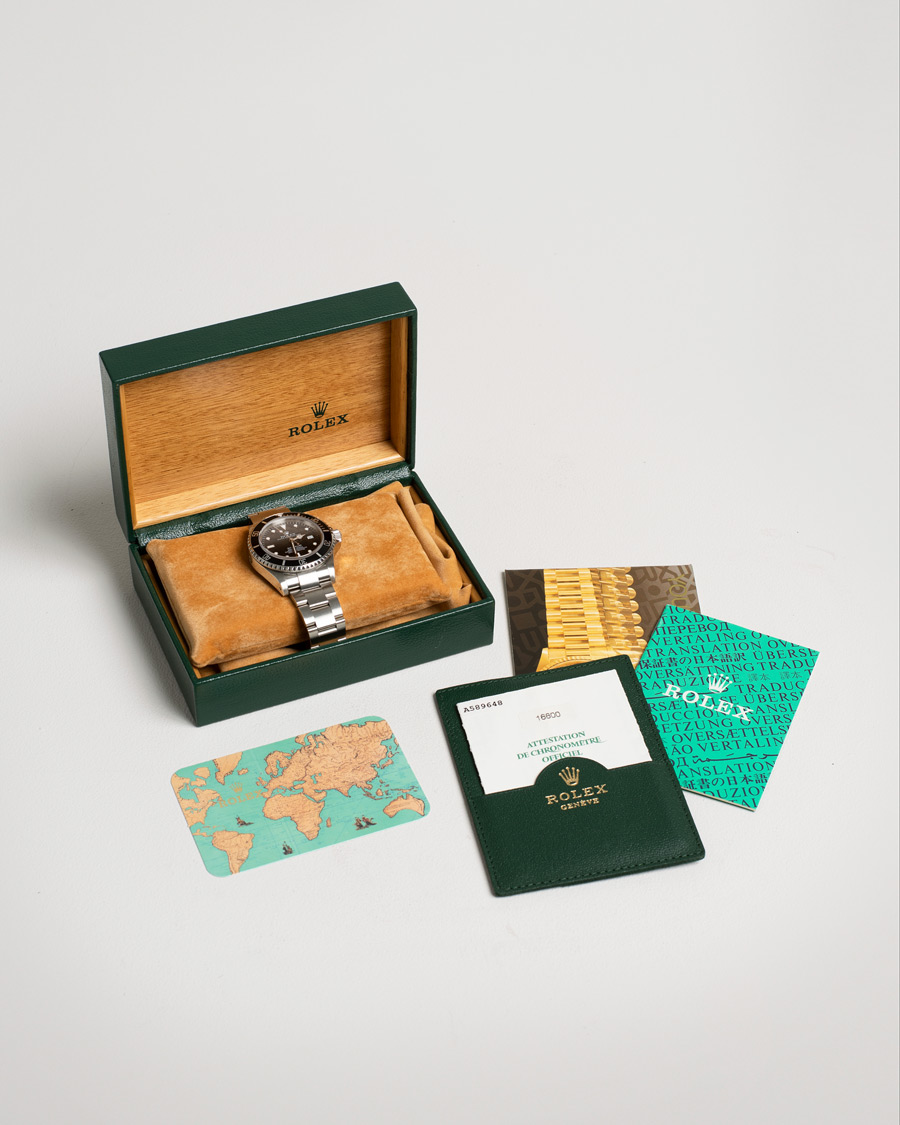 Herren | Rolex Pre-Owned Sea Dweller 16600 Oyster Perpetual Steel Black | Rolex Pre-Owned | Sea Dweller 16600 Oyster Perpetual Steel Black