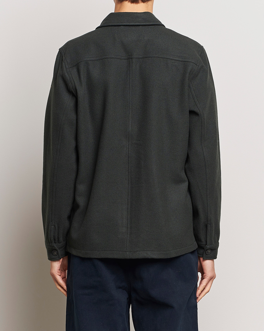 Herren | Hemden | A Day's March | Original Wool Overshirt Seaweed