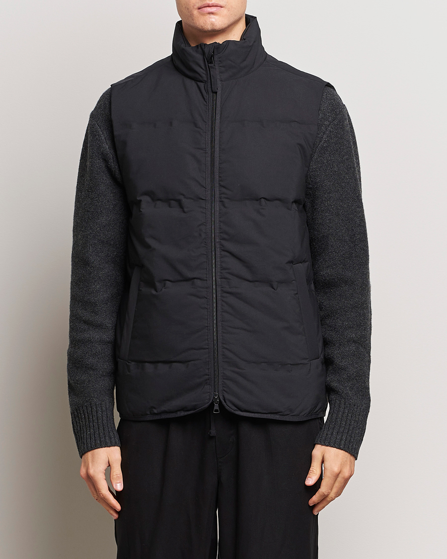 Herren | Jacken | A Day's March | Alford Puffer Vest Black