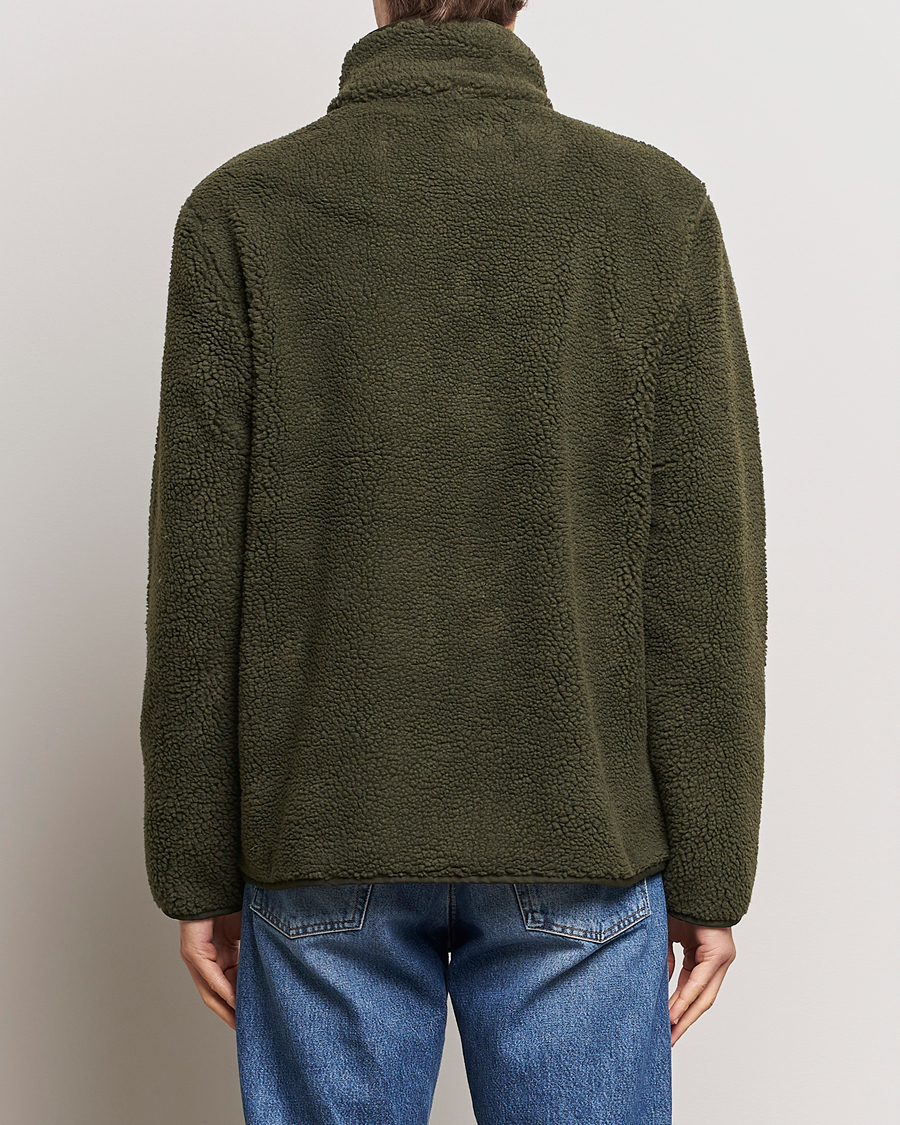 Herren | Pullover | A Day's March | Tone Pile Fleece Jacket Deep Green