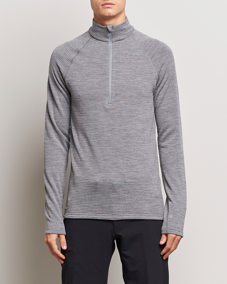 Herren | Pullover | Houdini | Desoli Merino Thermal Half-Zip College Grey