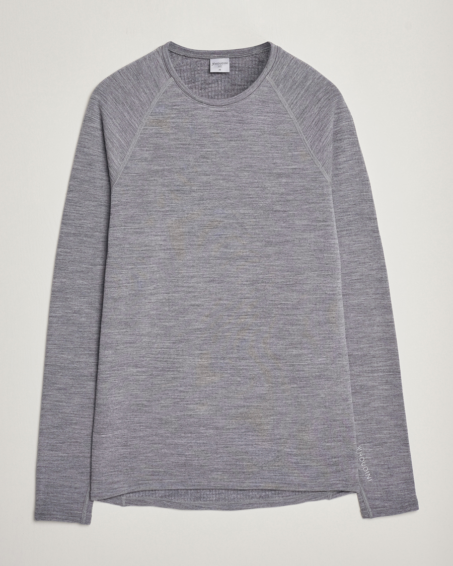 Herren | Pullover | Houdini | Desoli Merino Thermal Crew College Grey