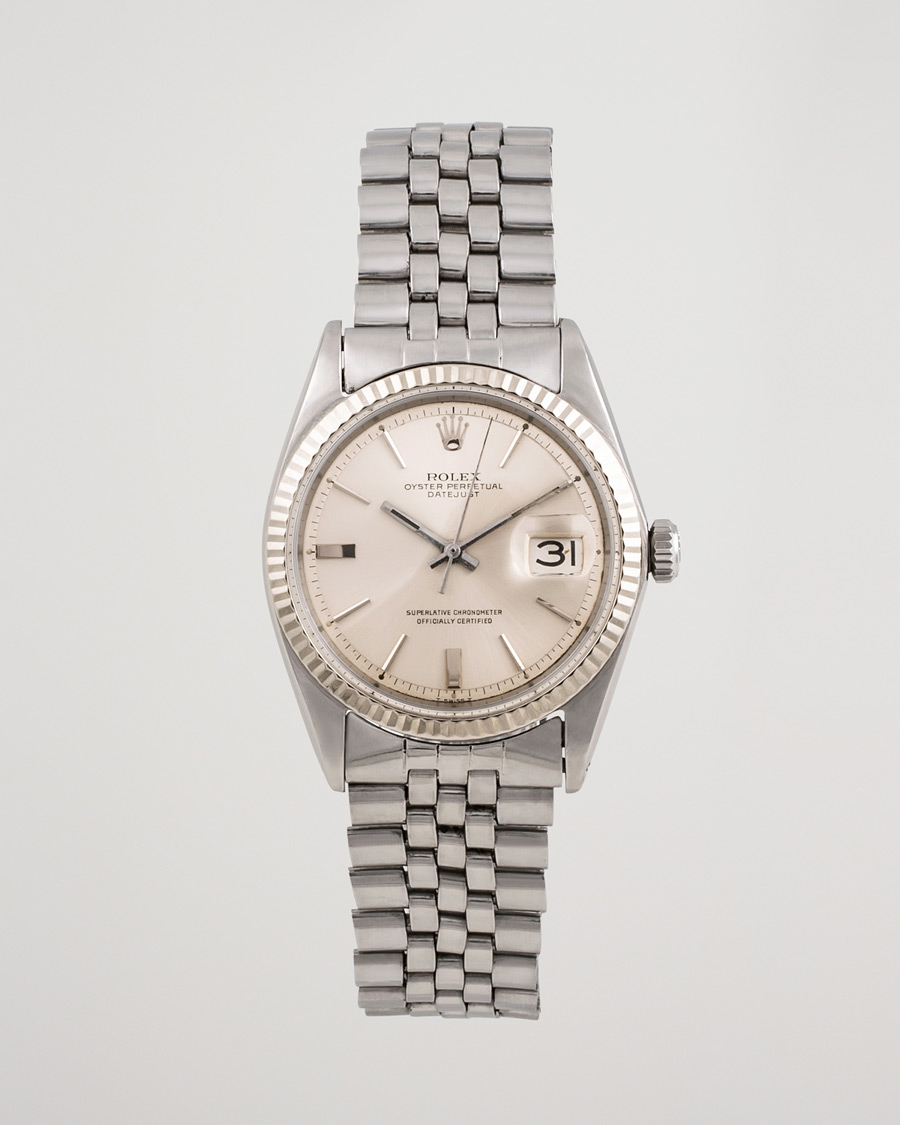 Herren | Rolex Pre-Owned Datejust 1601 Jubilee Steel Silver Steel Silver | Rolex Pre-Owned | Datejust 1601 Jubilee Steel Silver Steel Silver