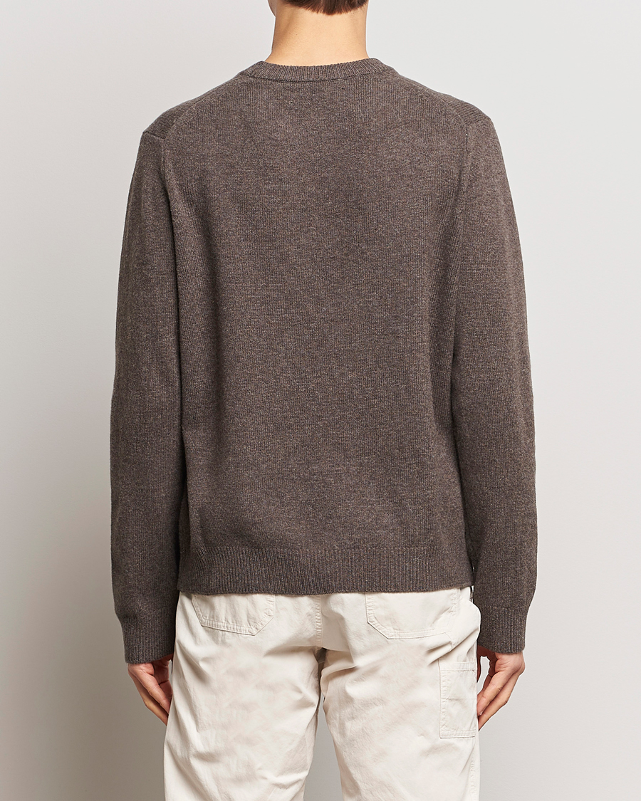 Herren | Pullover | Samsøe Samsøe | Isak Merino Knitted Sweater Major Brown