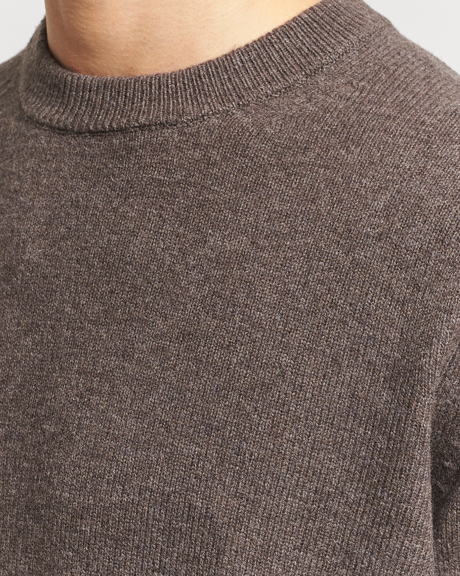 Herren | Pullover | Samsøe Samsøe | Isak Merino Knitted Sweater Major Brown