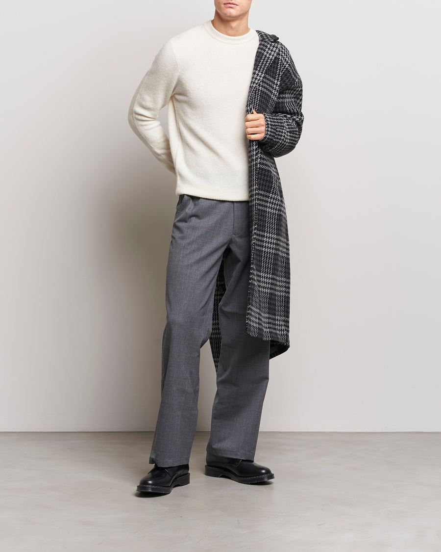 Herren | Pullover | Samsøe Samsøe | Butler Yak Crew Neck Clear Cream