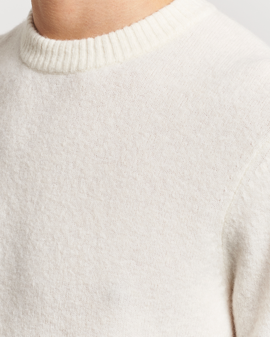 Herren | Pullover | Samsøe Samsøe | Butler Yak Crew Neck Clear Cream
