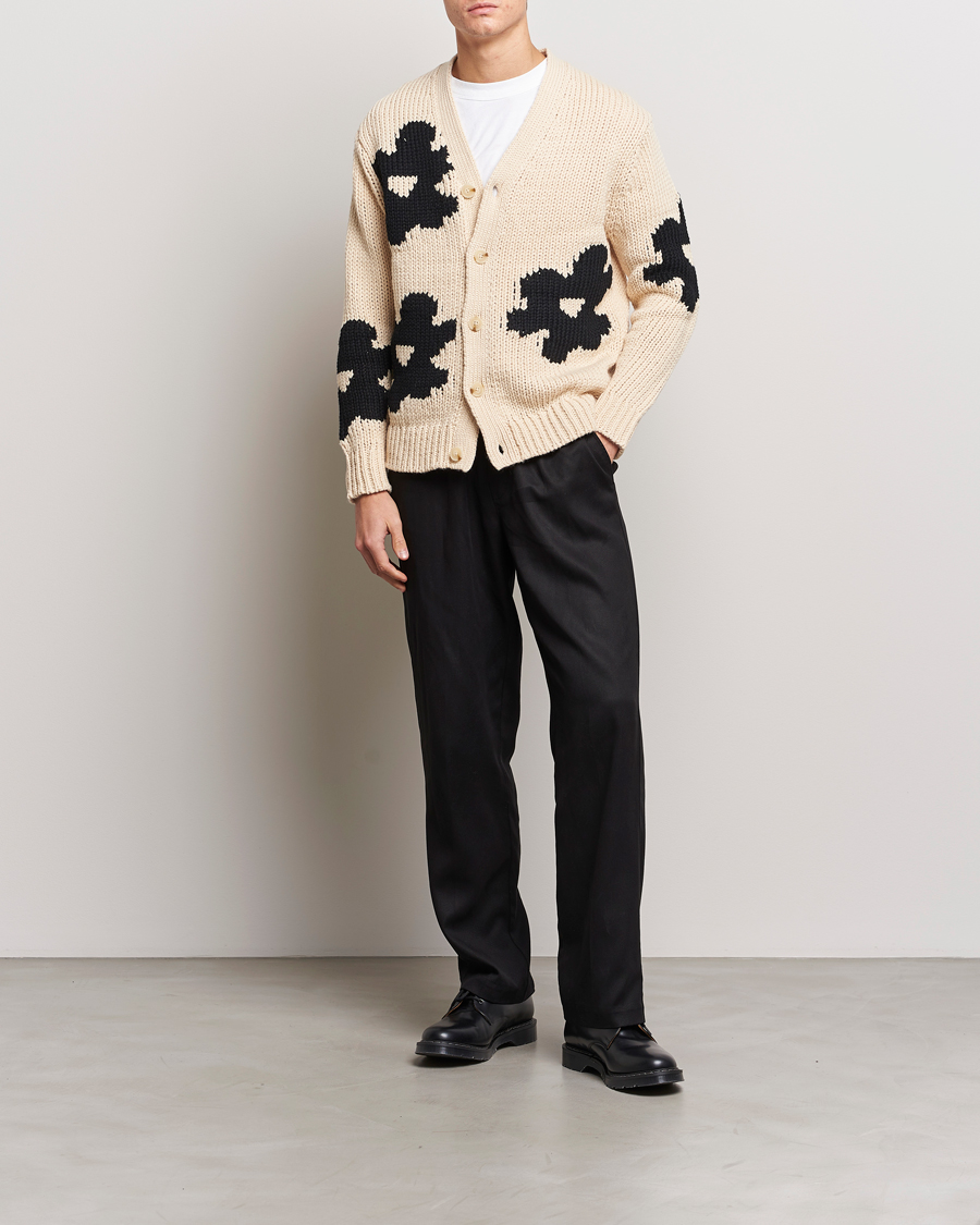 Herren | Pullover | NN07 | Mika Cardigan Ecru Multi