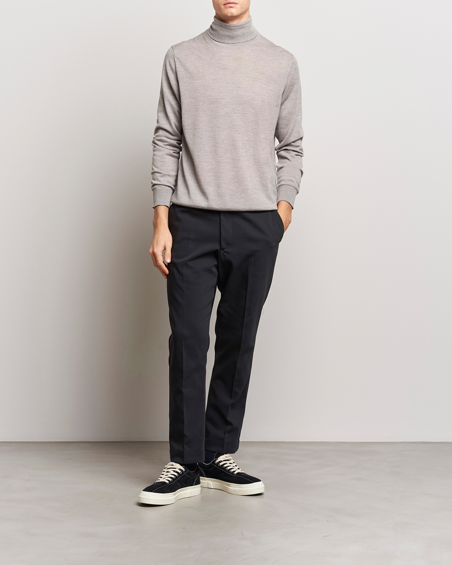 Herren | Pullover | NN07 | Richard Wool Rollneck Stone