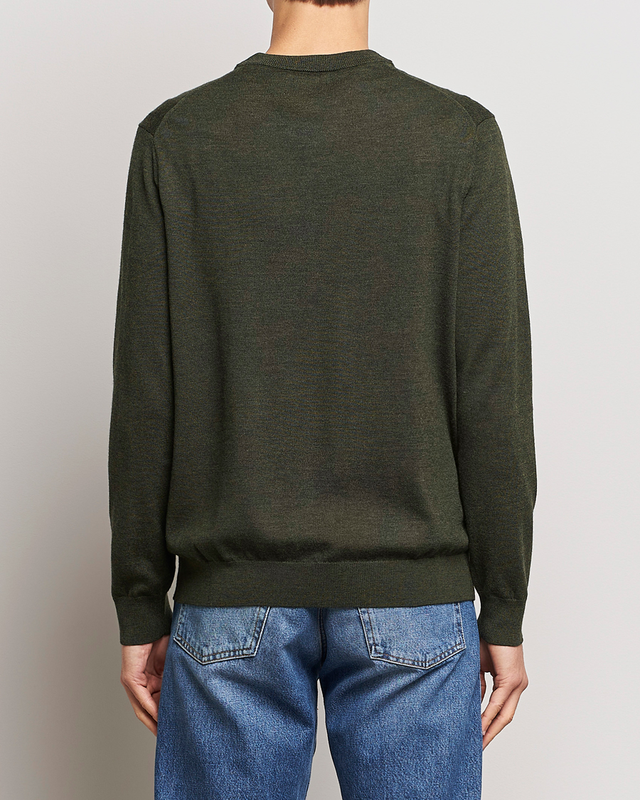 Herren | Pullover | NN07 | Sergio V-Neck Pullover Dark Green