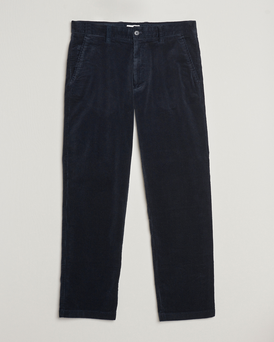 Herren | Hosen | NN07 | Alex Regular Fit Corduroy Pants Navy Blue