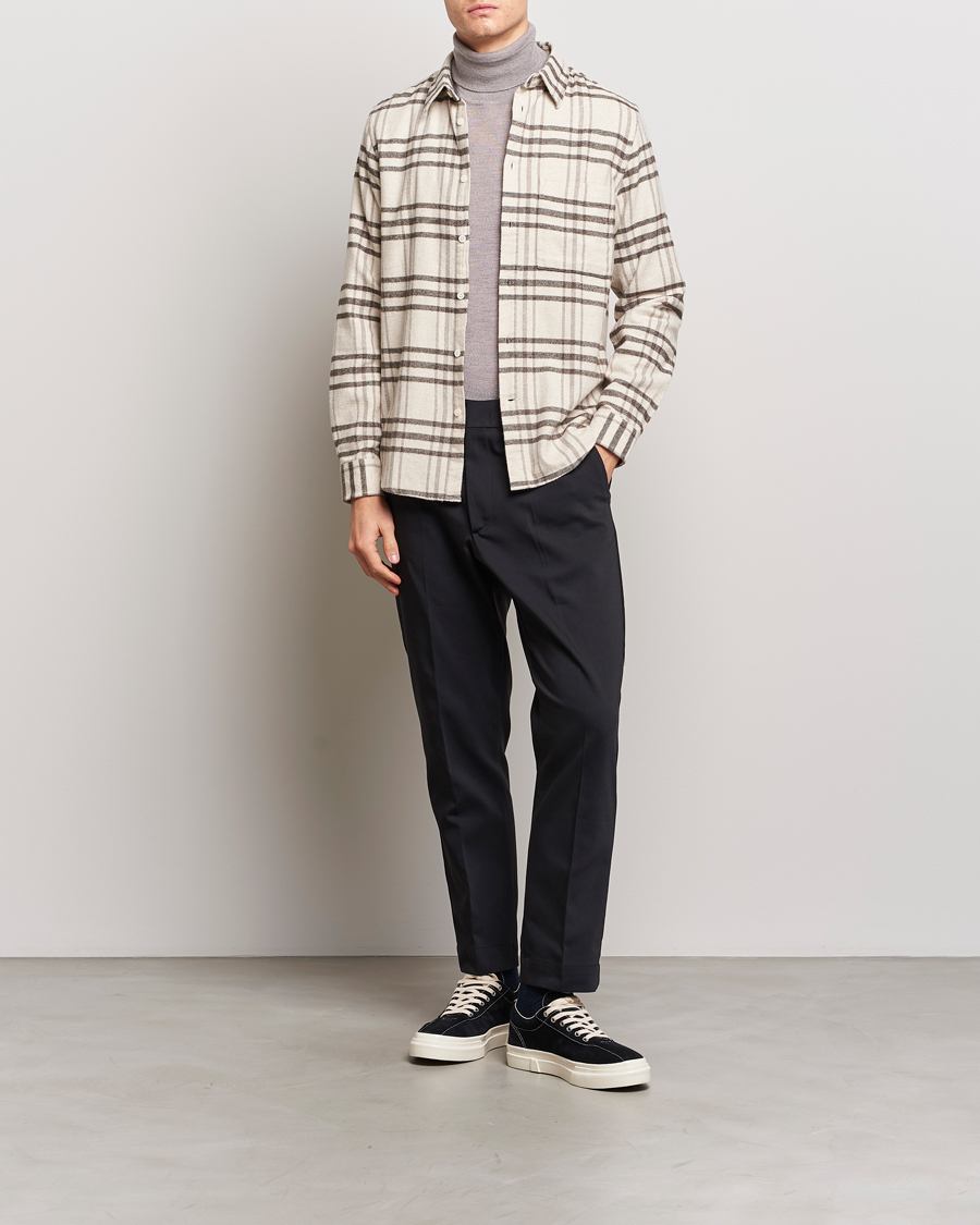 Herren | Hosen | NN07 | Billie Cotton Drawstring Trousers Black