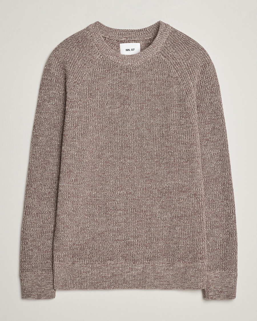 Herren | Pullover | NN07 | Jacobo Cotton Crewneck Sweater Iron Melange