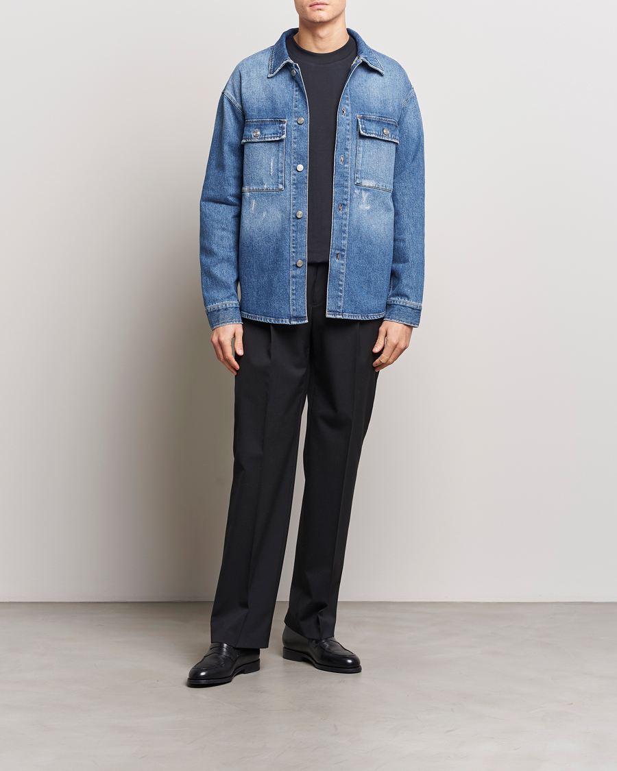 Herren | Jacken | NN07 | Roger Denim Jacket Mid Blue