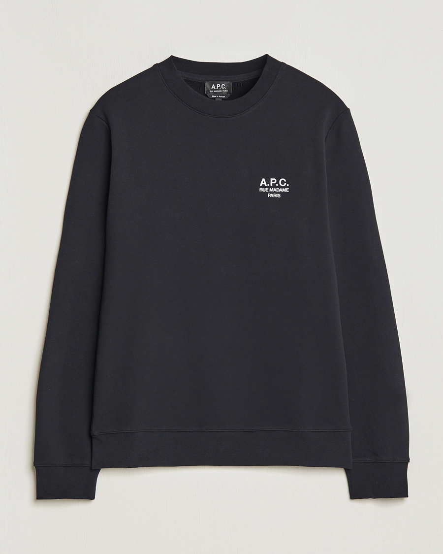 Herren | Pullover | A.P.C. | Rider Sweatshirt Black