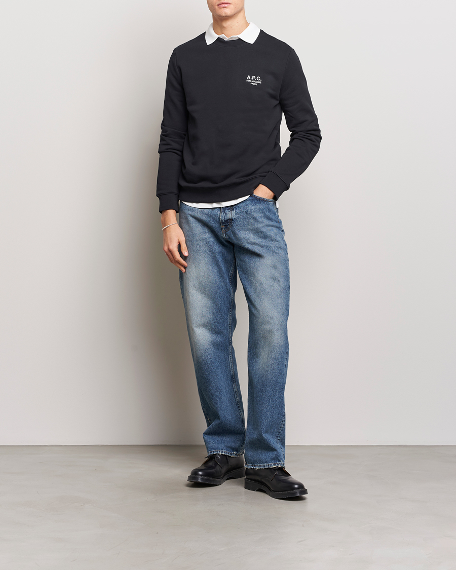 Herren | Pullover | A.P.C. | Rider Sweatshirt Black