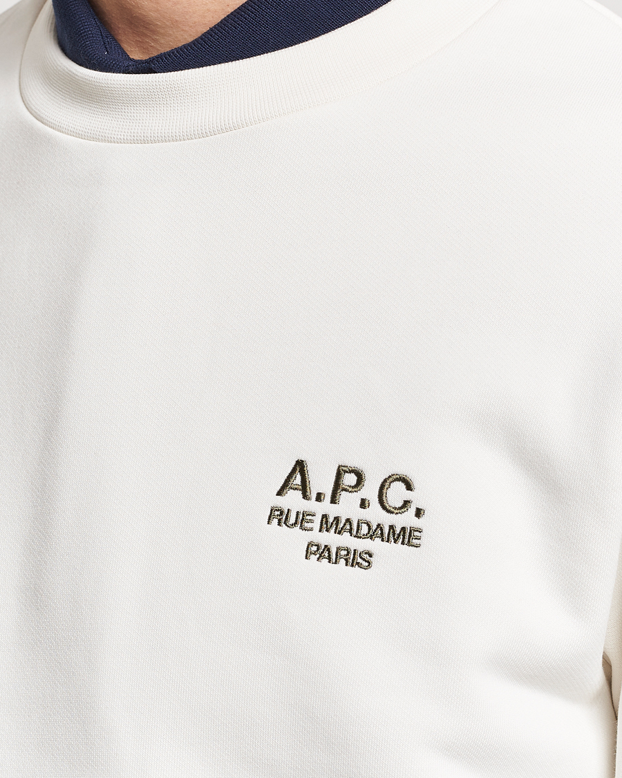 Herren | Pullover | A.P.C. | Rider Sweatshirt Chalk