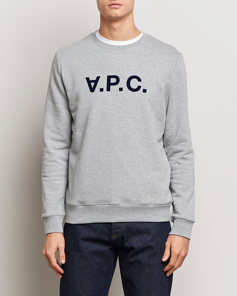 Herren | Graue Sweatshirts | A.P.C. | VPC Sweatshirt Heather Grey