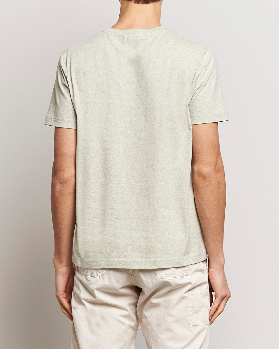 Herren | T-Shirts | A.P.C. | Item T-Shirt Vert Pale Chine